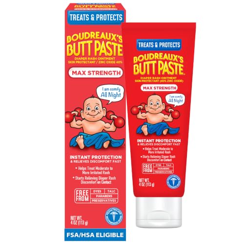 Boudreaux's Butt Paste Maximum Strength, 4 oz