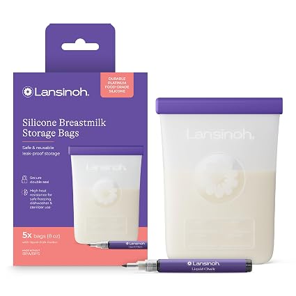 Lansinoh Silicone Reusable Storage Bags